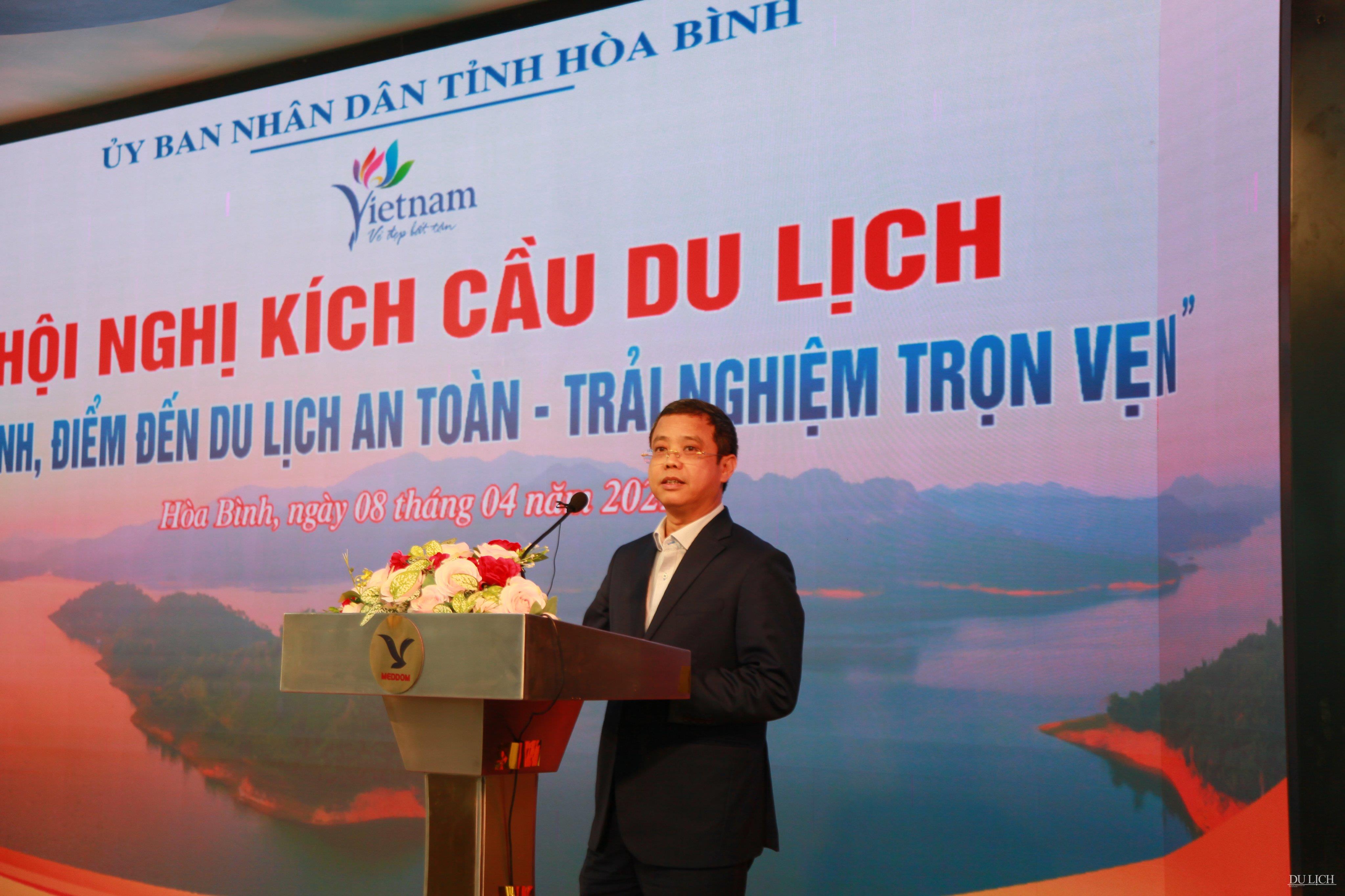 Phó Tổng cục trưởng TCDL Nguyễn Lê Phúc phát biểu